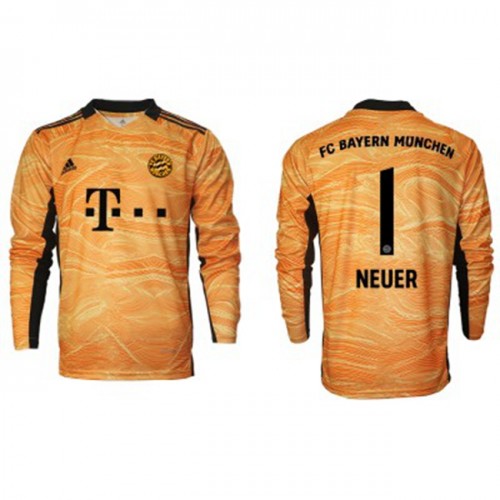 FC Bayern München Dres Golmanski Manuel Neuer 1 Domaći 2021/22 Dugim Rukavima FC Bayern München Dres Golmanski Manuel Neuer 1 Domaći 2021/22 Dugim Rukavima